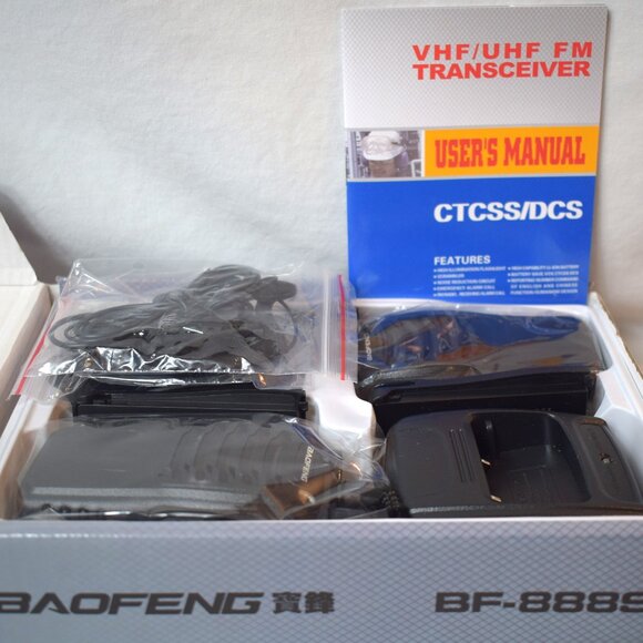 New In Box Baofeng Portable Two-Way Radio Walkie Talkie Transceivers BF888S - Picture 3 of 3